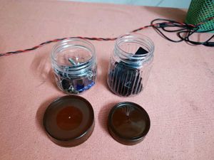 20 pieces kitchen storage plastic containers.