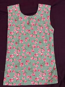 Floral Sleeveless Top