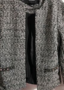 Textured Tweed Jacket
