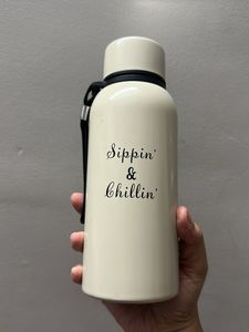 Westside Homes Insulated Cream Water Bottle