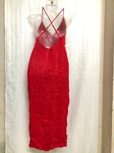 Bordot Red Maxi Dress