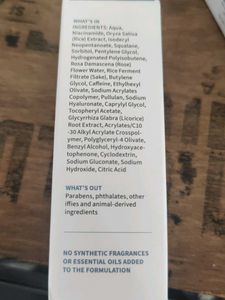 free delivery Plum Rice Water &amp; Niacinamide Serum