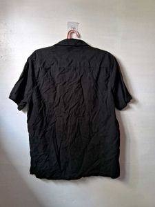 Men's Black Short Sleeve Shirt