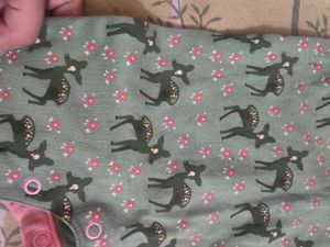Baby  Deer Print Romper