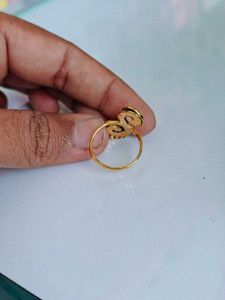 Vintage Green Stone Rings