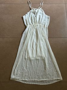 Boho White Maxi Dress