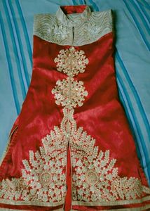 Beautiful Red Patiala