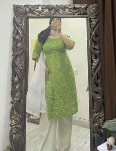 Green Kurta Only