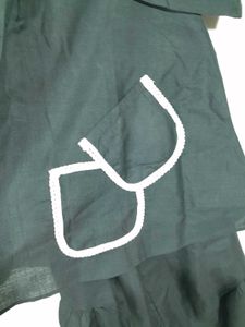 Black Kurta Set For Women's