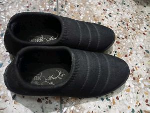 black shoe