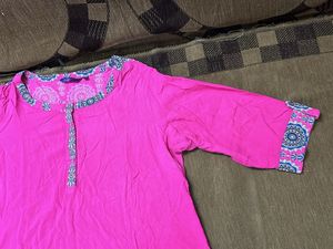 Pink Tunic Top