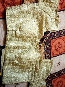Golden Sequined Blouse