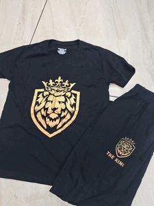Kids Lion Print Tracksuit