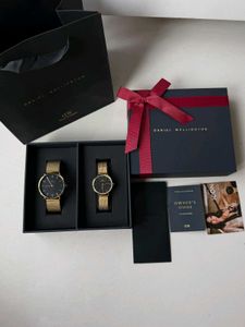 daniel Wellington couple watch gift set