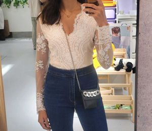 Party wear Sequins &amp; Lace Embellished Bodysuit