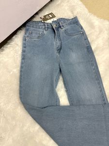 Light Wash Flare Leg Jeans