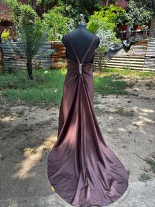 Elegant Brown cocktail Gown