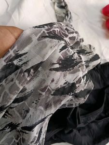 Black Swim Bottoms with Cover Up