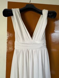 Elegant White Maxi Dress