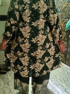 Elegant Floral Kurta Set✨🌺