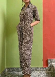 Tigerprint Jumpsuit