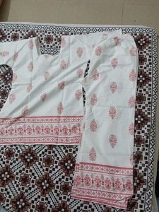 Elegant White Kurta Set