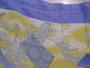 Vibrant Floral Print Sarees (Set of 2)