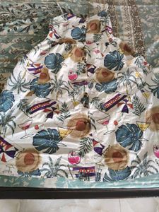 Summer Beach Print Dress