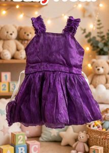 Adorable Purple Party Dress