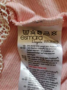 ESmara Pink Lace Trim Camisole