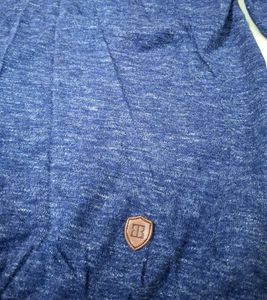 True Blue Casual Long Sleeves Pullover