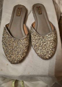 Embellished Black Heels