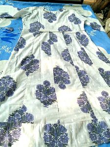 New Floral Print  Anarkali Dress