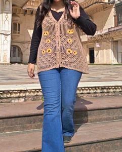 Crochet Top jacket Type