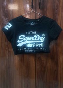 Super Dry crop baby tee