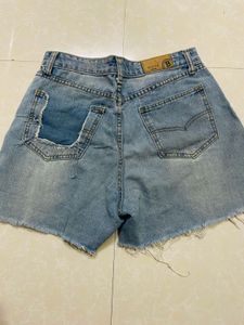 denim shorts