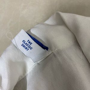 Old Navy formal bishop sleeve solid white top