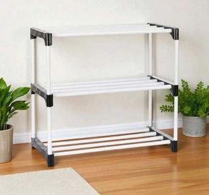 Three 3 Tier Shoe Rack Organizer Premium Quality