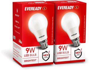 Eveready 9W LED Bulb (2 Pack)
