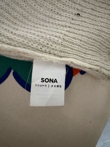 Cropped Half zip up sweater