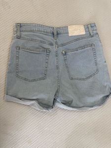 Light Wash Denim Shorts
