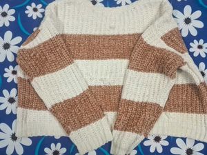 Cozy Striped Knit Sweater