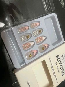 Savana 10 Coquette Press-On Nails 💞