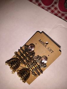 Boho Hoop Earrings &amp; Jhumka Earring