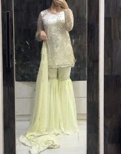 PINTRESTY HAND WORK garara set