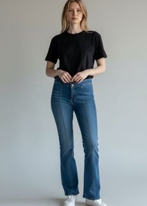 Classic Blue Flare Jeans