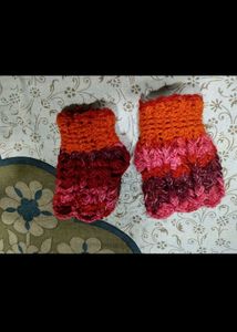 Handmade Crochet Mittens 2.6