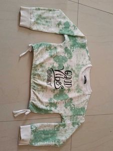 Cute Tie-Dye &amp; Floral Crop top combo