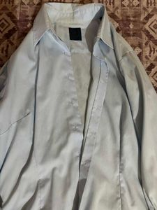Light Blue Classic Button-Up Shirt