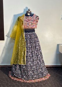 SALE 🛑Elegant Floral Lehenga Choli Set